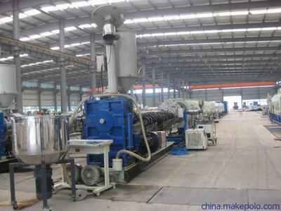 青岛隆昌捷HDPE/MDPE 供水管及燃气管道生产线图片,青岛隆昌捷HDPE/MDPE 供水管及燃气管道生产线图片大全,青岛隆昌捷机械-